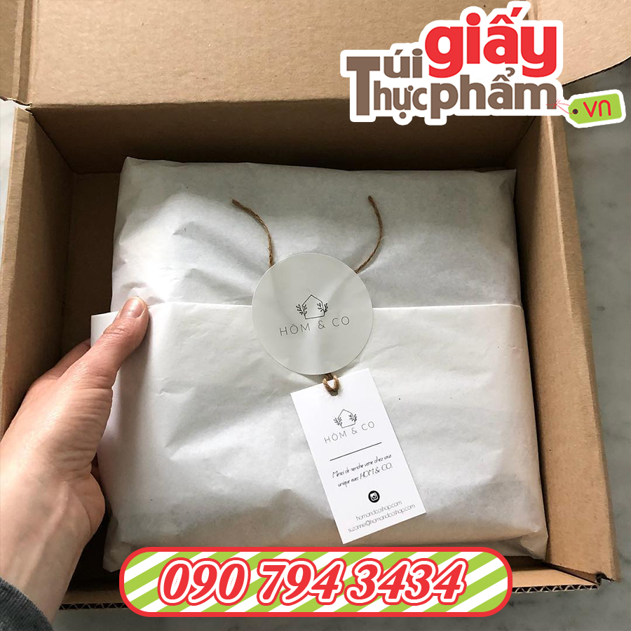 Giấy Gói Chống ẩm -Thấm hút dầu  (500 tờ / 40x60cm / 40gsm)