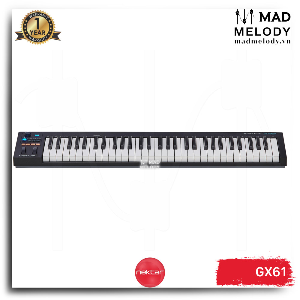 Nektar Impact GX61 Keyboard Controller (đàn soạn nhạc 61 phím NEW)