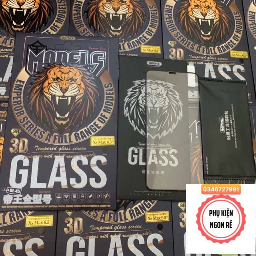 Kính cường lực siêu mỏng iphone [CHÍNH HÃNG REMAX]