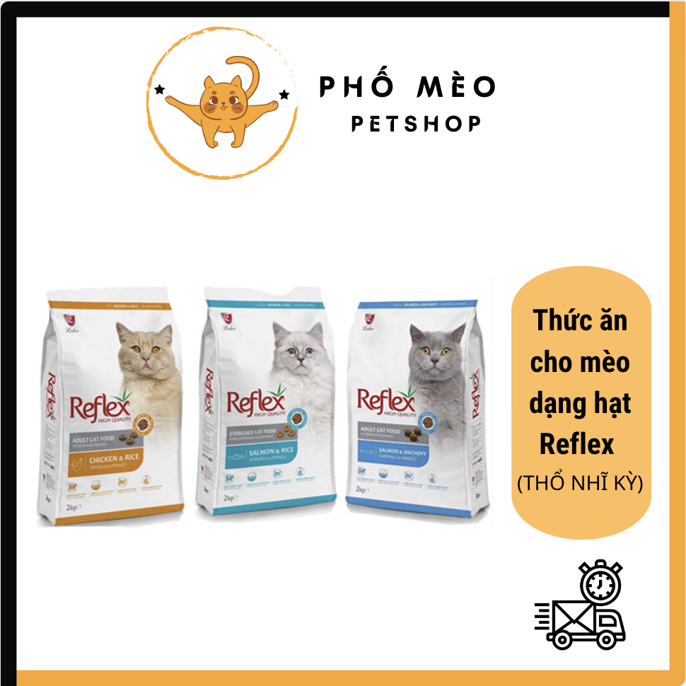 Hạt Reflex (Thổ Nhĩ Kỳ) dành cho mèo 2kg
