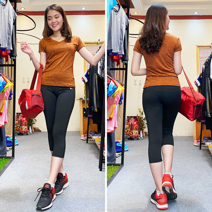 cách chọn quần áo đồ đi tập gym, yoga, aerobic cho nữ người gầy đang sale giá rẻ