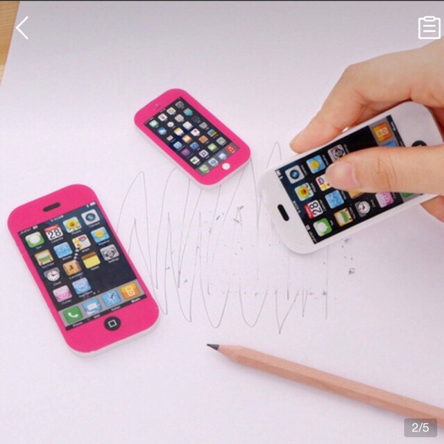 Combo 3 Viên Tẩy Hình Điện Thoại Iphon