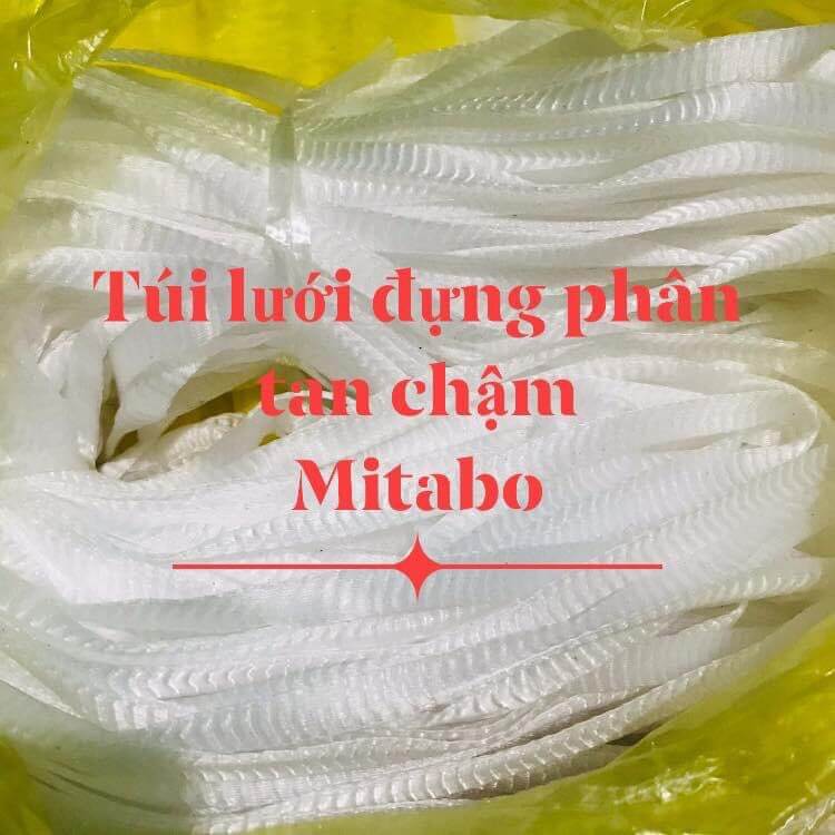 Túi lưới đựng phân dê túi đựng phân tan chậm túi lưới đựng phân lan 100g