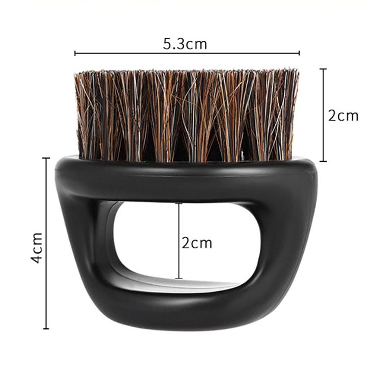 Chổi Phủi Tóc, Phủi Tóc Nhẫn Barber - đen