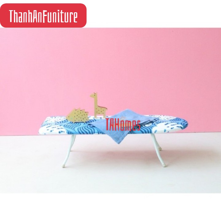 Bàn để ủi kiểu ngồi chân xếp gọn kích thước sử dụng 30x80cm