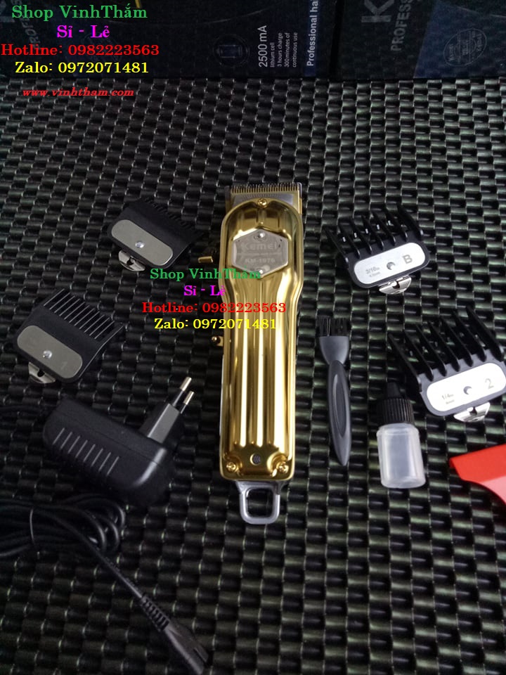 Tông đơ cắt tóc  Kemei Km1976 Gold