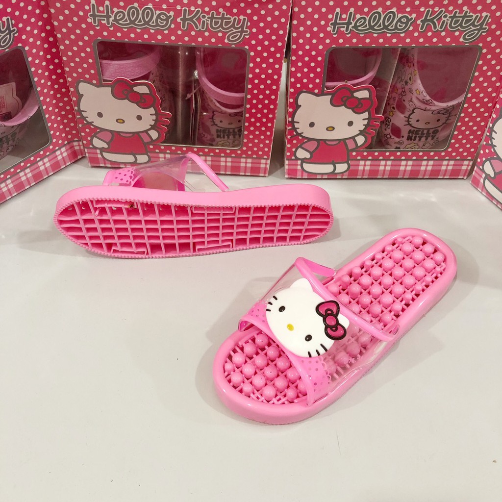 Dép lê bé gái Hello Kitty KP16322