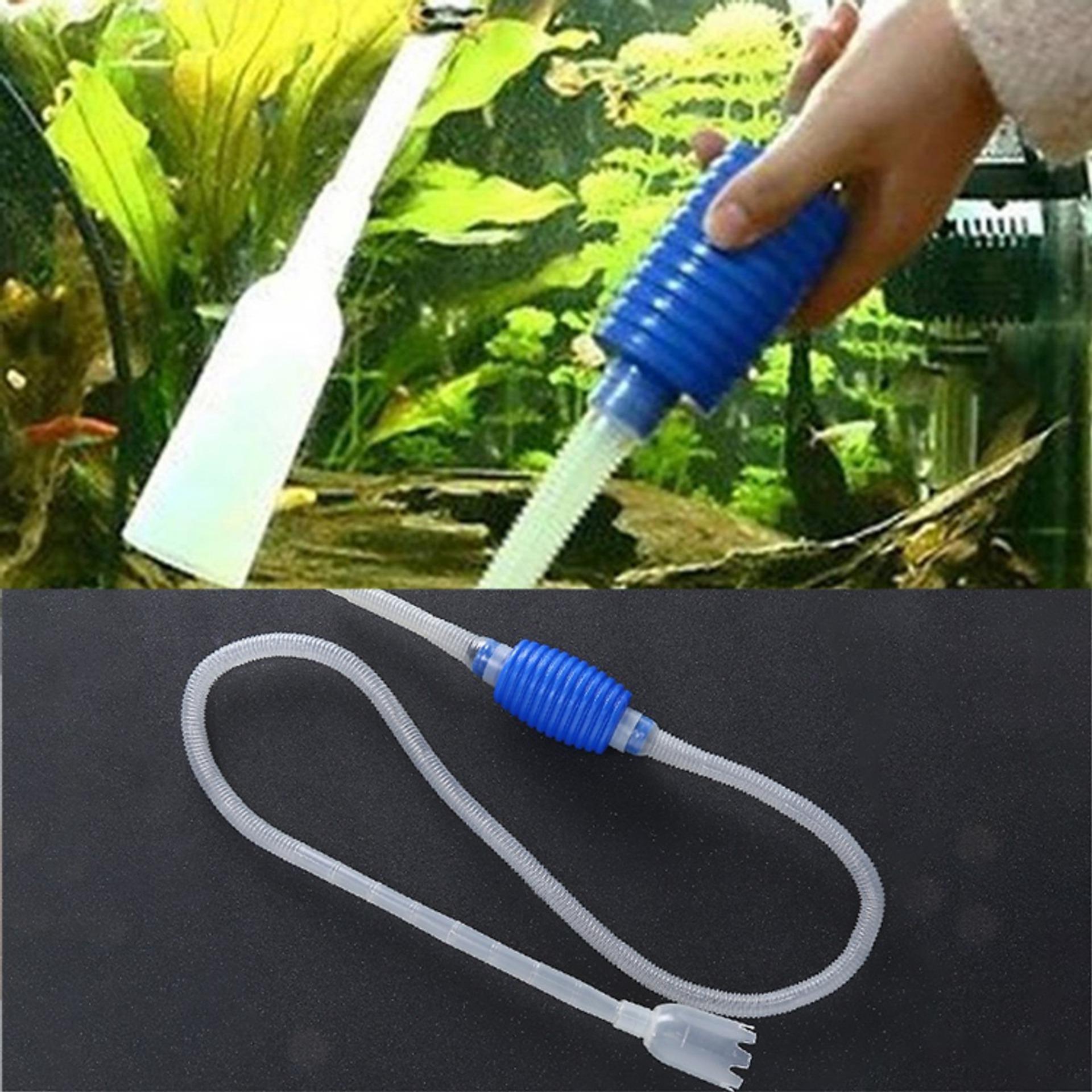 Bơm tay thay nước bể cá CLEAN PUMP đa năng 2 IN 1 : thay nước, bơm nước,  hút đáy bể cá cầm tay, không cần dùng điện . SP phân phối uy tín bởi LYLYSHOP