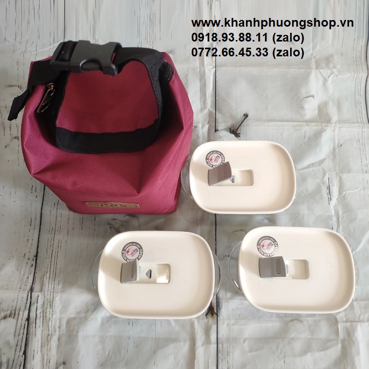 [HCM]bộ hộp cơm lock&lock - hộp cơm lock&lock
