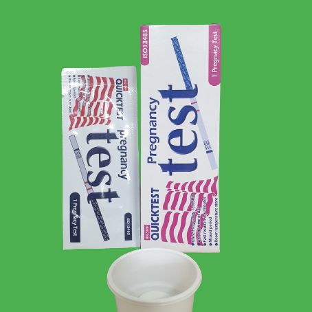 Bộ 10 Que Thử thai và canh trứng (5 thử thai và 5 canh trứng) Quicktest và LHtesttrip
