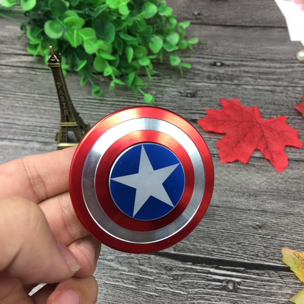 Đồ chơi Con Quay Spinner Avengers Captain - Chiến binh Mỹ