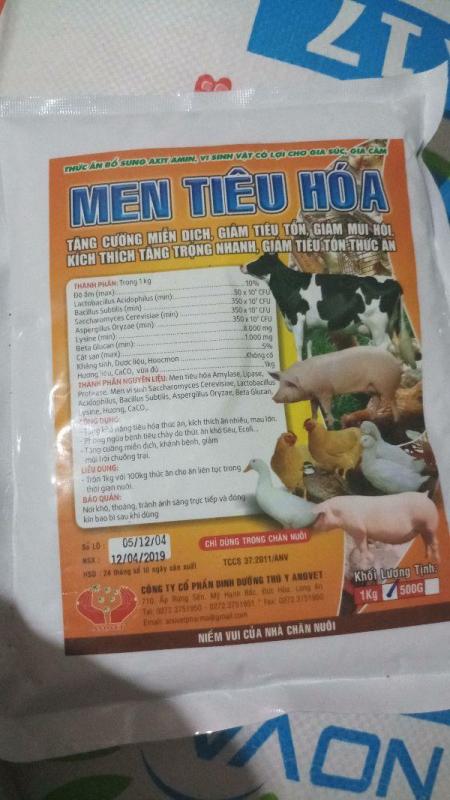 men tiêu hóa 1kg anovet