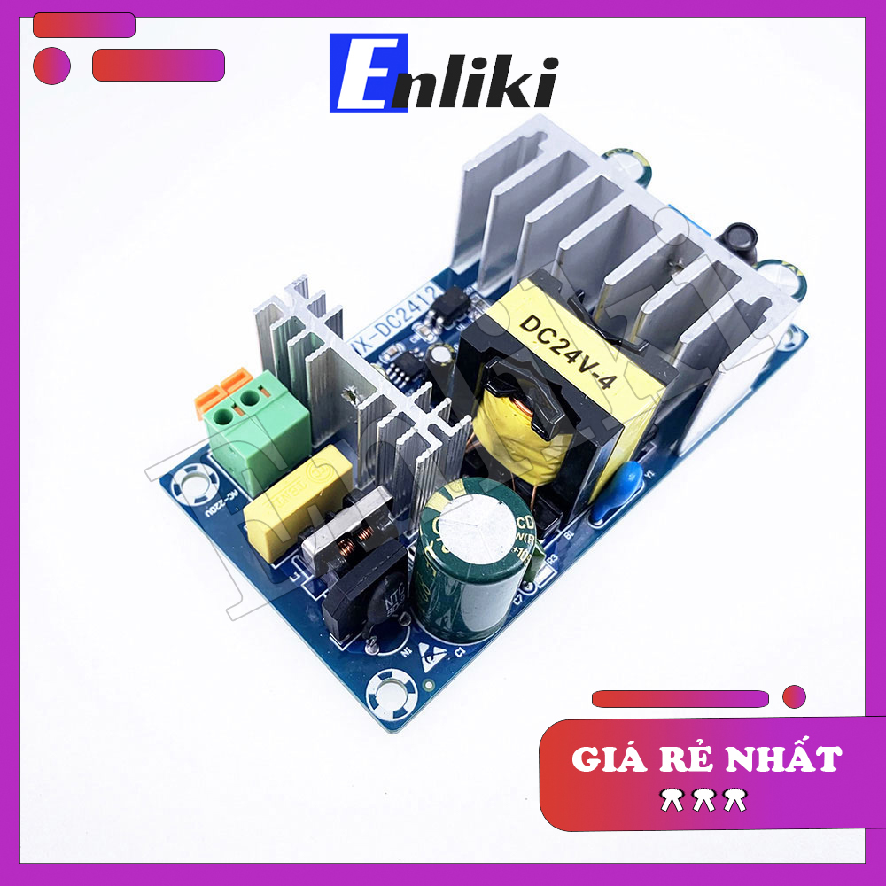 Module nguồn xung AC-DC 24V 6A 150W