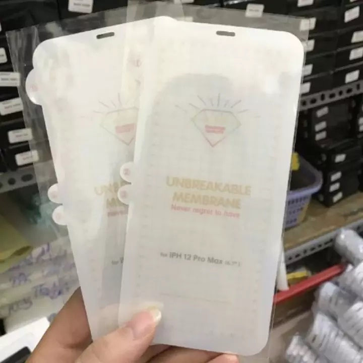 Miếng Dán Dẻo PPF Mặt Trước Cho iPhone 12 Pro Max, Miếng Dán Màn Hình iPhone, Miếng Dán PPF Cho iPhone