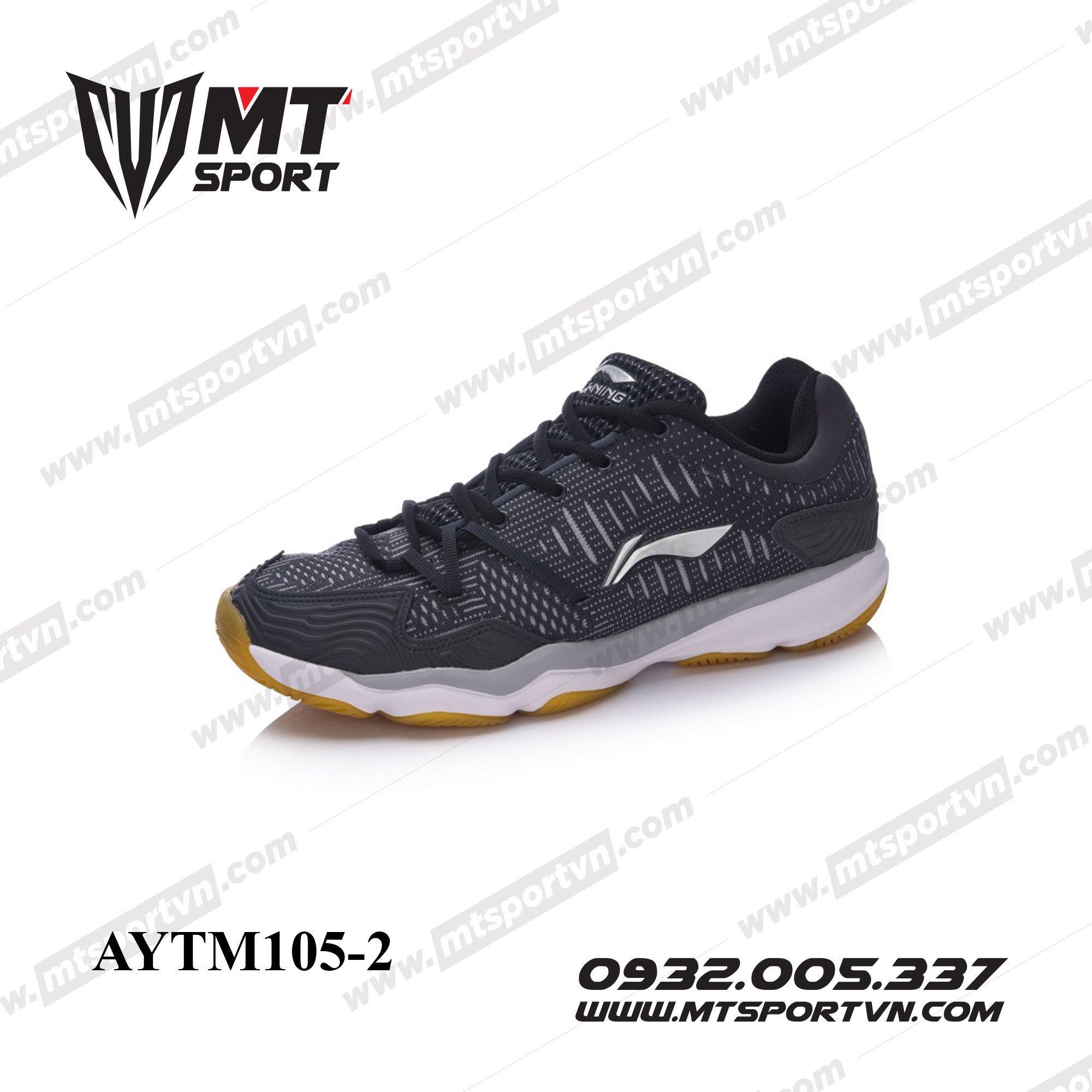 Giày cầu lông Lining AYTM105-2 Đen