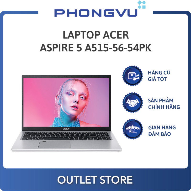 Bảng giá Laptop Acer Aspire 5 A515-56-54PK (NX.A1GSV.002) (i5-1135G7) (Bạc) - Laptop cũ Phong Vũ