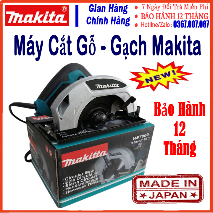 [FREESHIP- GIÁ SỈ] Máy Cưa Đĩa Makitta - Máy Cưa Gỗ Makitta - Máy Cắt Gỗ - Máy Cắt Đĩa Tặng Kèm 1 Lưỡi Của 185mm