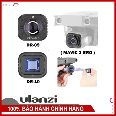 ULANZI DR-09 Wide Angle Lens / DR-10 1.33x Anamorphic Lens - Lens For DJI Mavic 2 Pro
