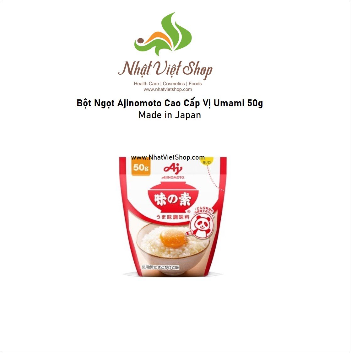 Bột Ngọt Ajinomoto Nhật Bản Cao Cấp Vị Umami