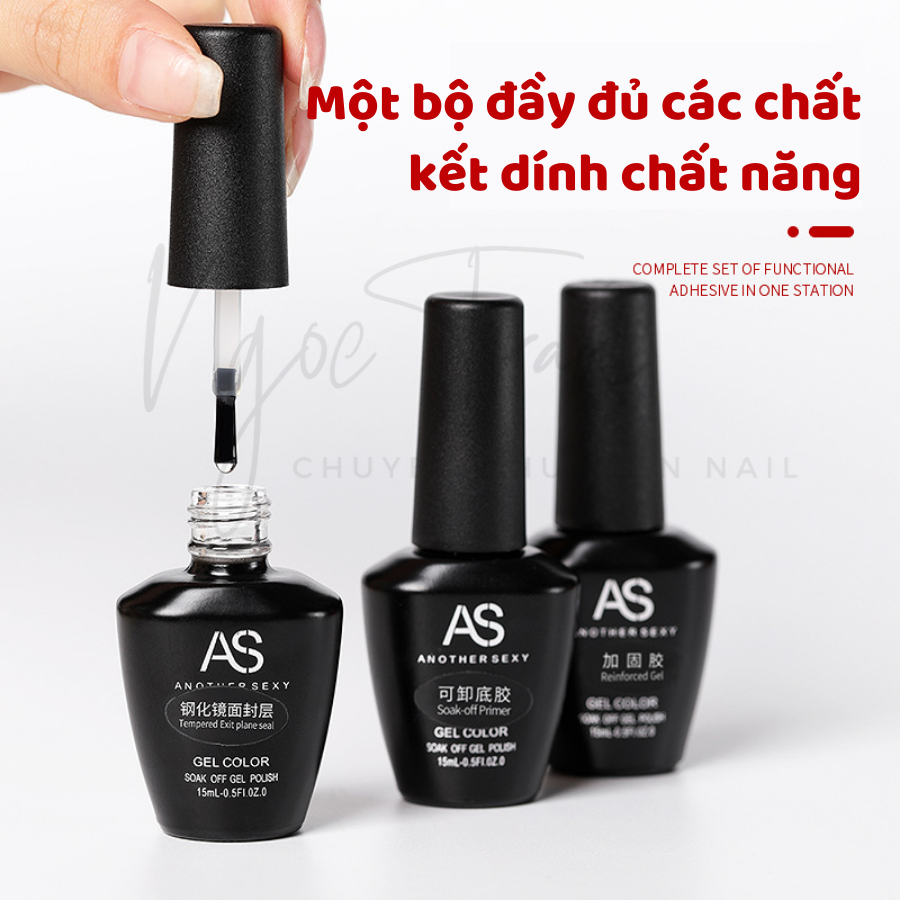 [HCM] Reinforced Gel AS - Cứng Móng - Chai Chức Năng