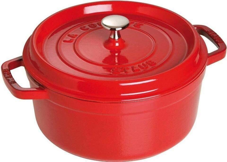 Nồi gang staub 24cm 38l đỏ