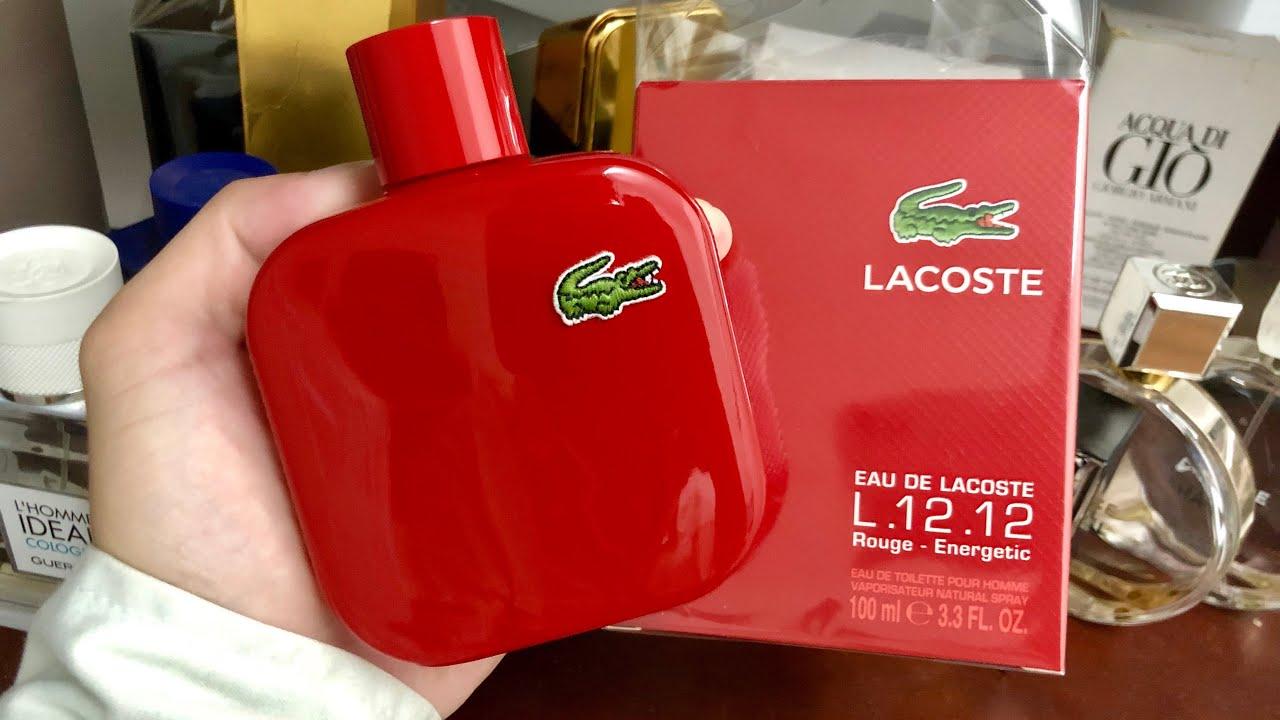 Nước hoa Lacoste L.12.12 Rouge - Pure EDT 100ml