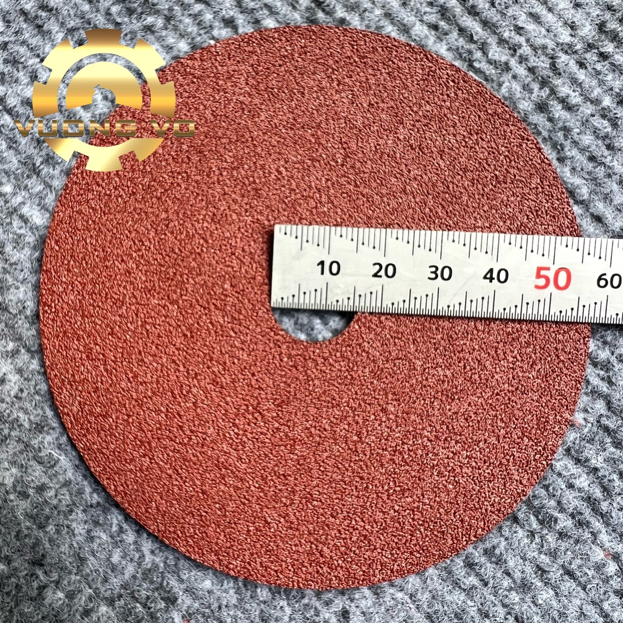 Disc abrasive 1 round fork 100mm 16mm shaft hole