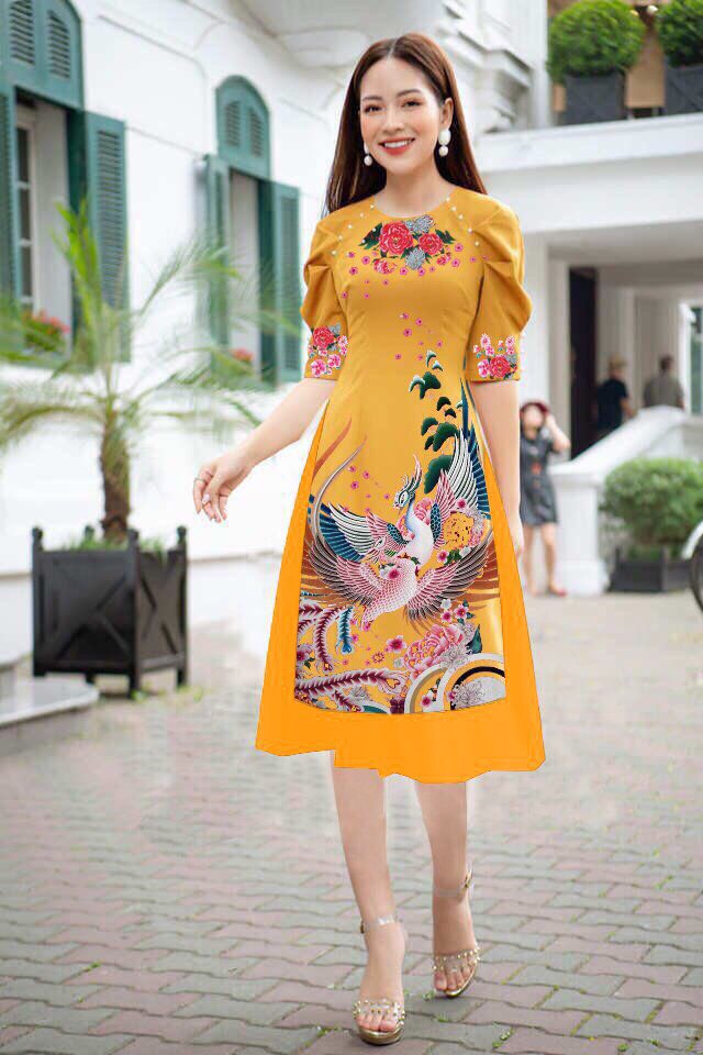 [HCM]Sét áo dài mẹ - sét bé dịu dàng (  Áo và Chân Váy)_[Giá gốc tận xưởng]