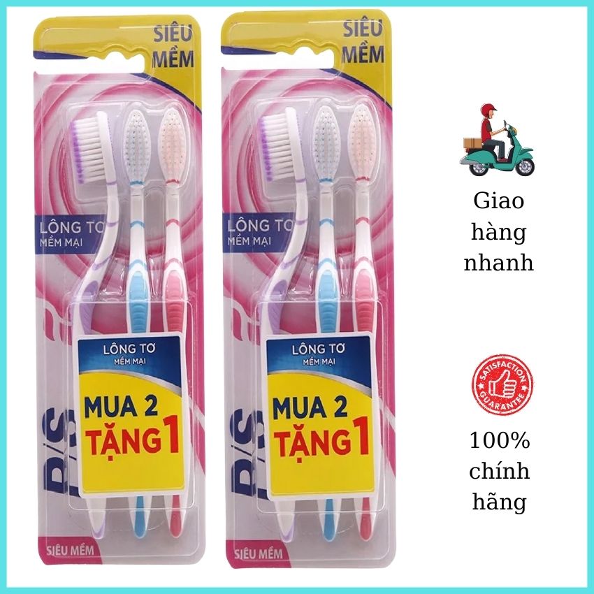 [HCM] Bàn chải PS lông tơ mềm mại  MBCPS01