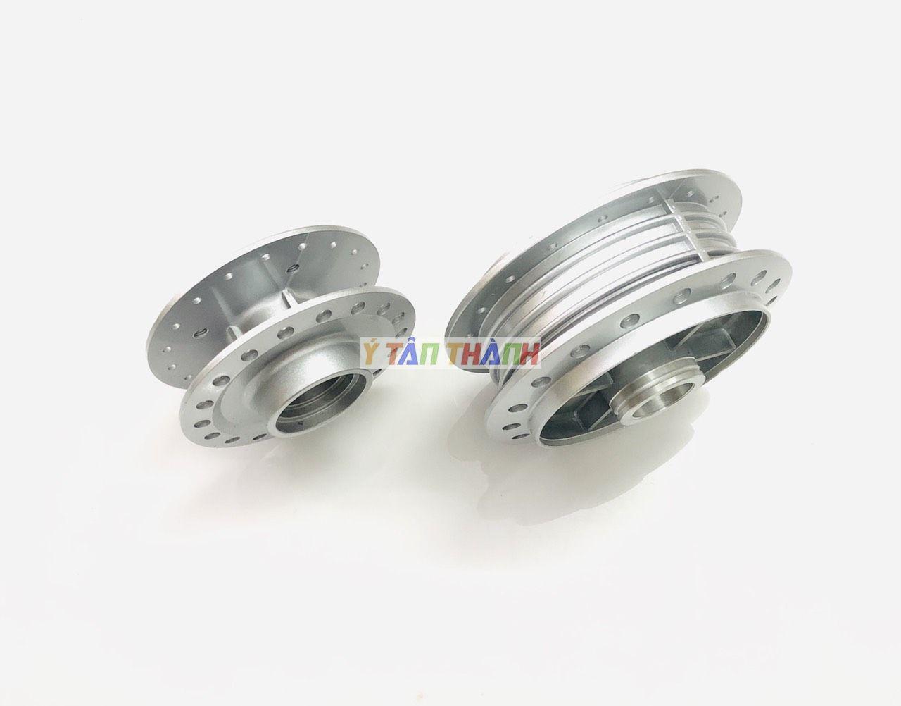 Đùm Trước Sau Wave Rs Bạc
