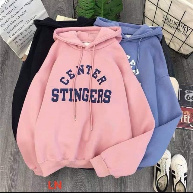 Áo hoodie STING đủ màu LN12 , Áo thun nam nữ, quần kaki, quần nữ, sét bộ mặc ở nhà, áo thun tay dài, quần jean ống rộng - FANI