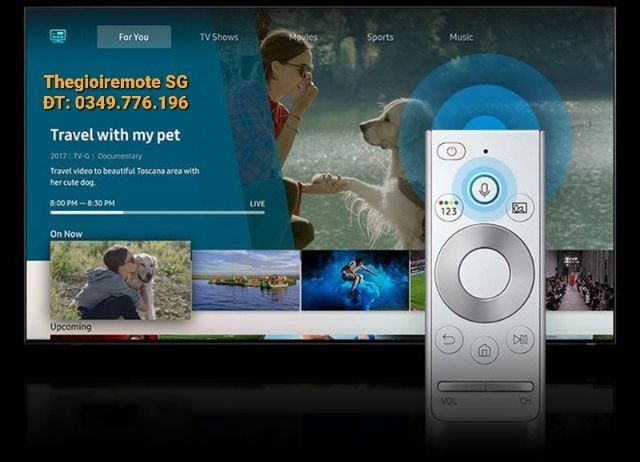 [HCM]REMOTE ĐIỀU KHIỂN TIVI SAMSUNG QLED 2017