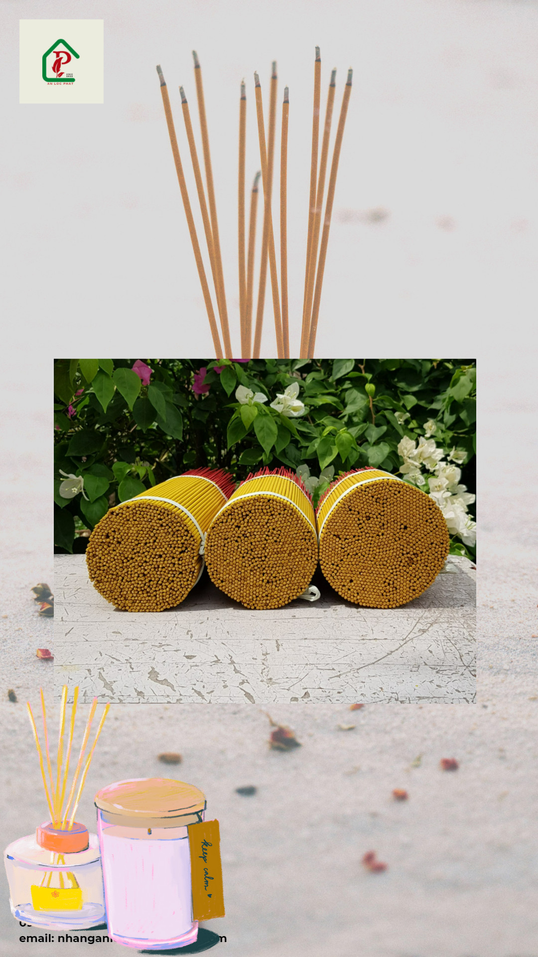 Combo [2Kgs] Nhang Thường Không Mùi - An Lộc Phát