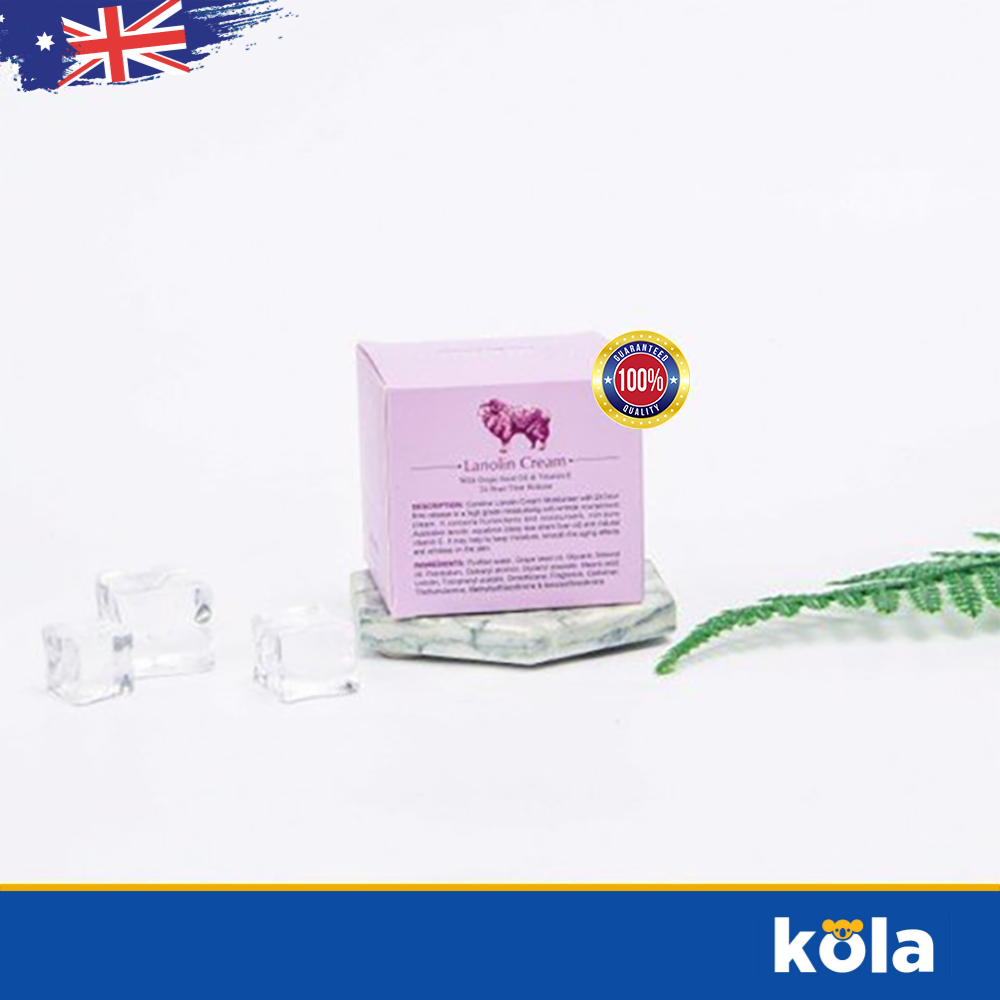 Kem dưỡng Mỡ cừu Careline Lanolin Cream 100ml (LZD2)