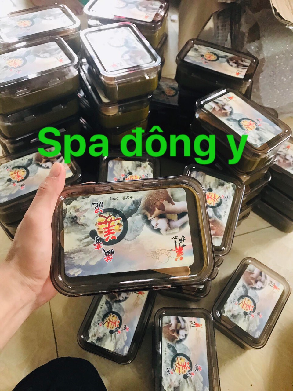 Bùn gừng giảm béo 500g chăm sóc body