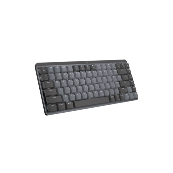Logitech MX mechanical mini wireless mechanical keyboard-feels backlit USB-C charger Mac OS-authentic
