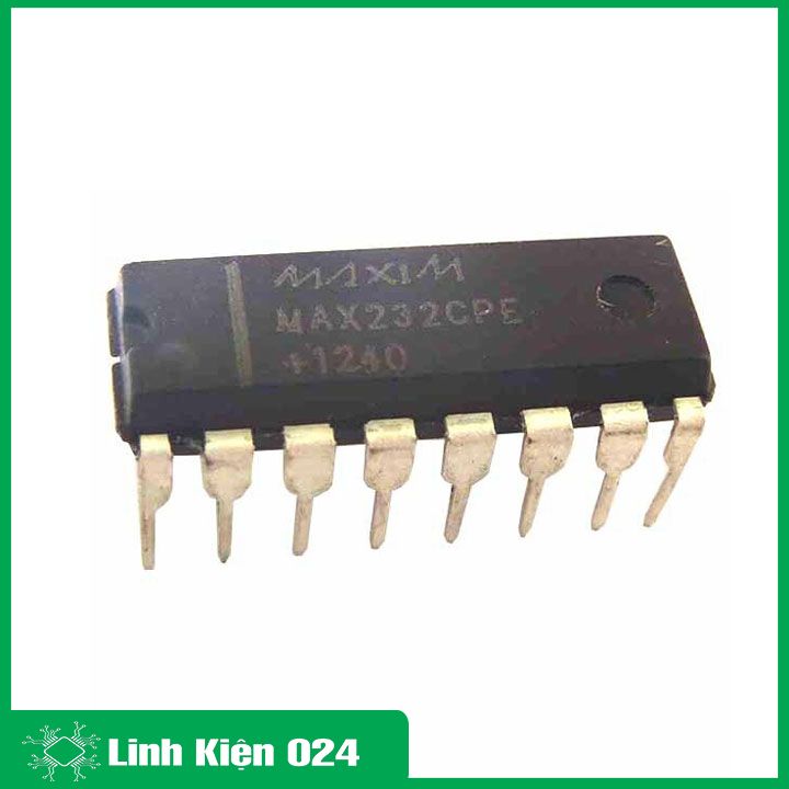 IC MAX232 DIP16 / SOP16 chuẩn giao tiếp nối tiếp