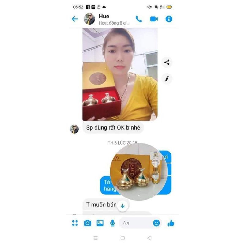 Kem sâm Đế Vương Olic(bộ đôi kem ngày kem đêm nám, trắng da Olic)