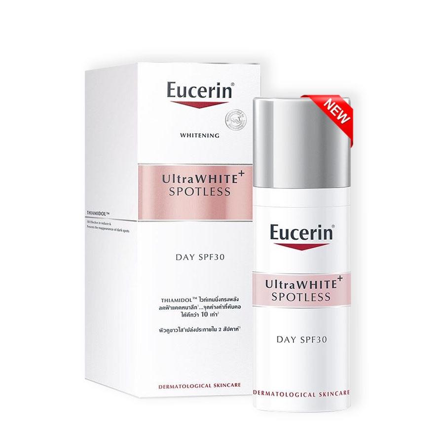 [GIẢM 20K ĐƠN 399K] KEM DƯỠNG TRẮNG DA BAN NGÀY EUCERIN ULTRAWHITE+ SPOTLESS SPF30 (NEW)