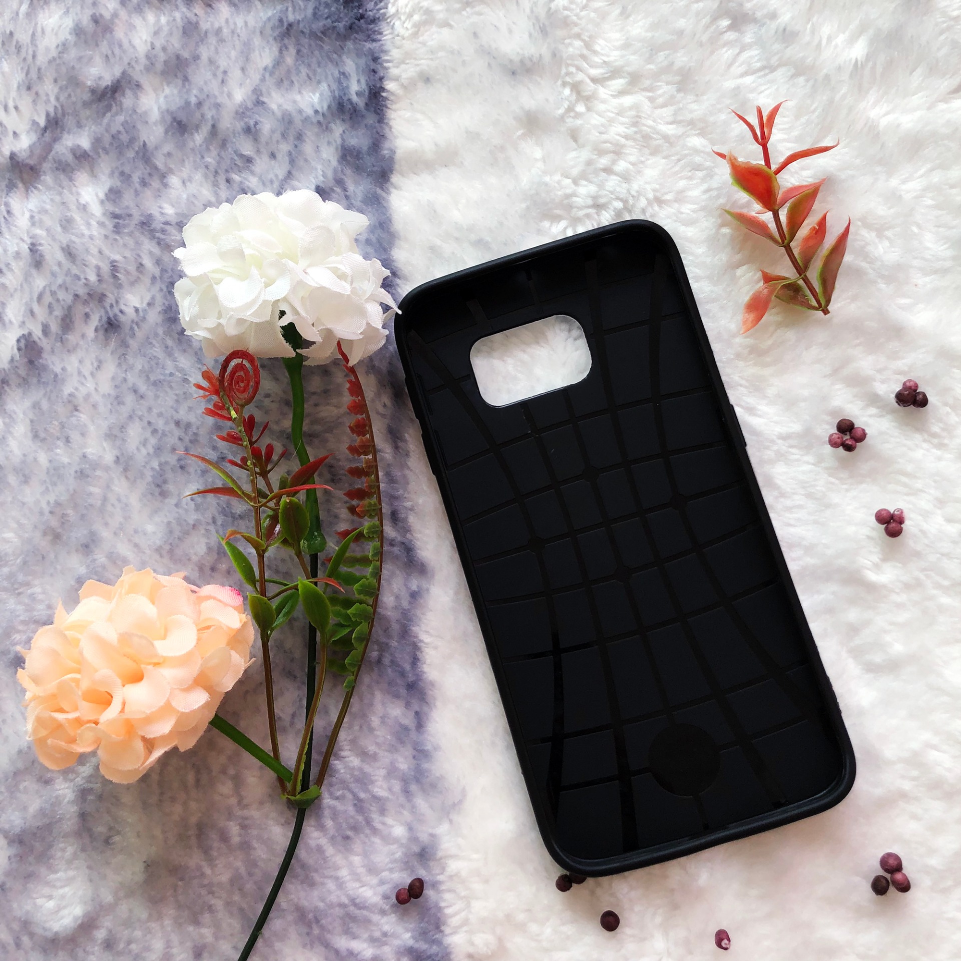 [Nhiều Mẫu] Ốp lưng dẻo Samsung Galaxy S6 Egde (Thân đen - in hình siêu cute)