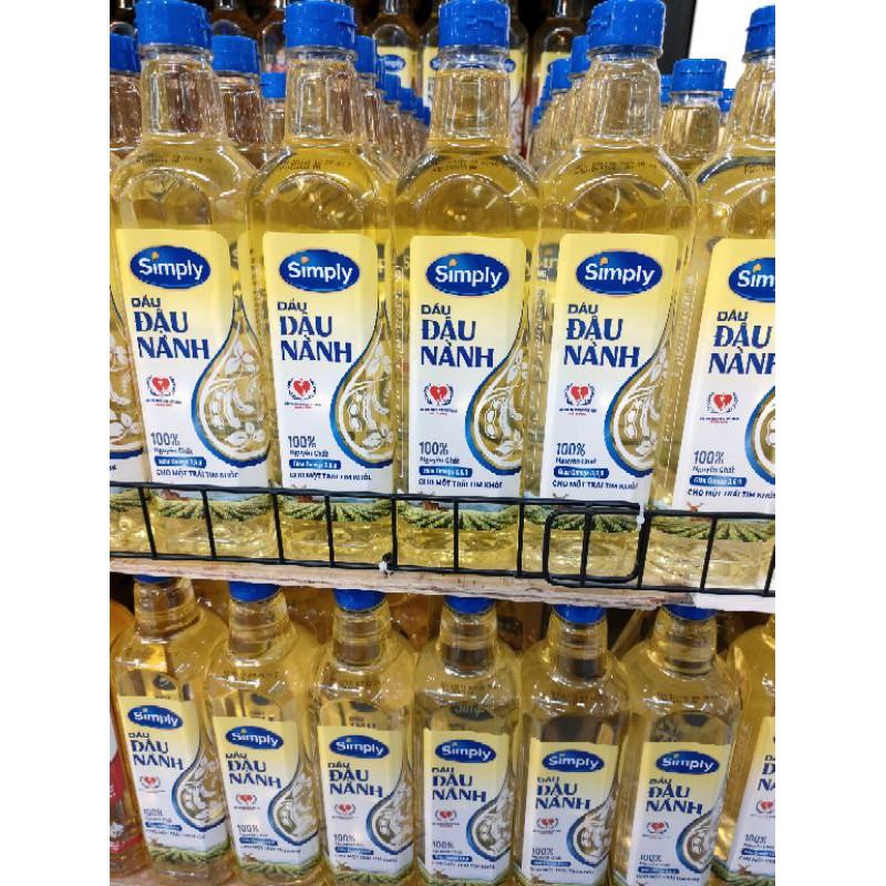 Dầu đậu nành Simply chai 1lít