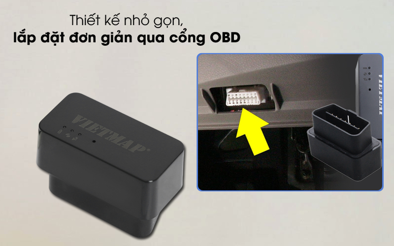 Thiết bị định vị ô tô VietMap OB01 - Điện Dân Dụng.