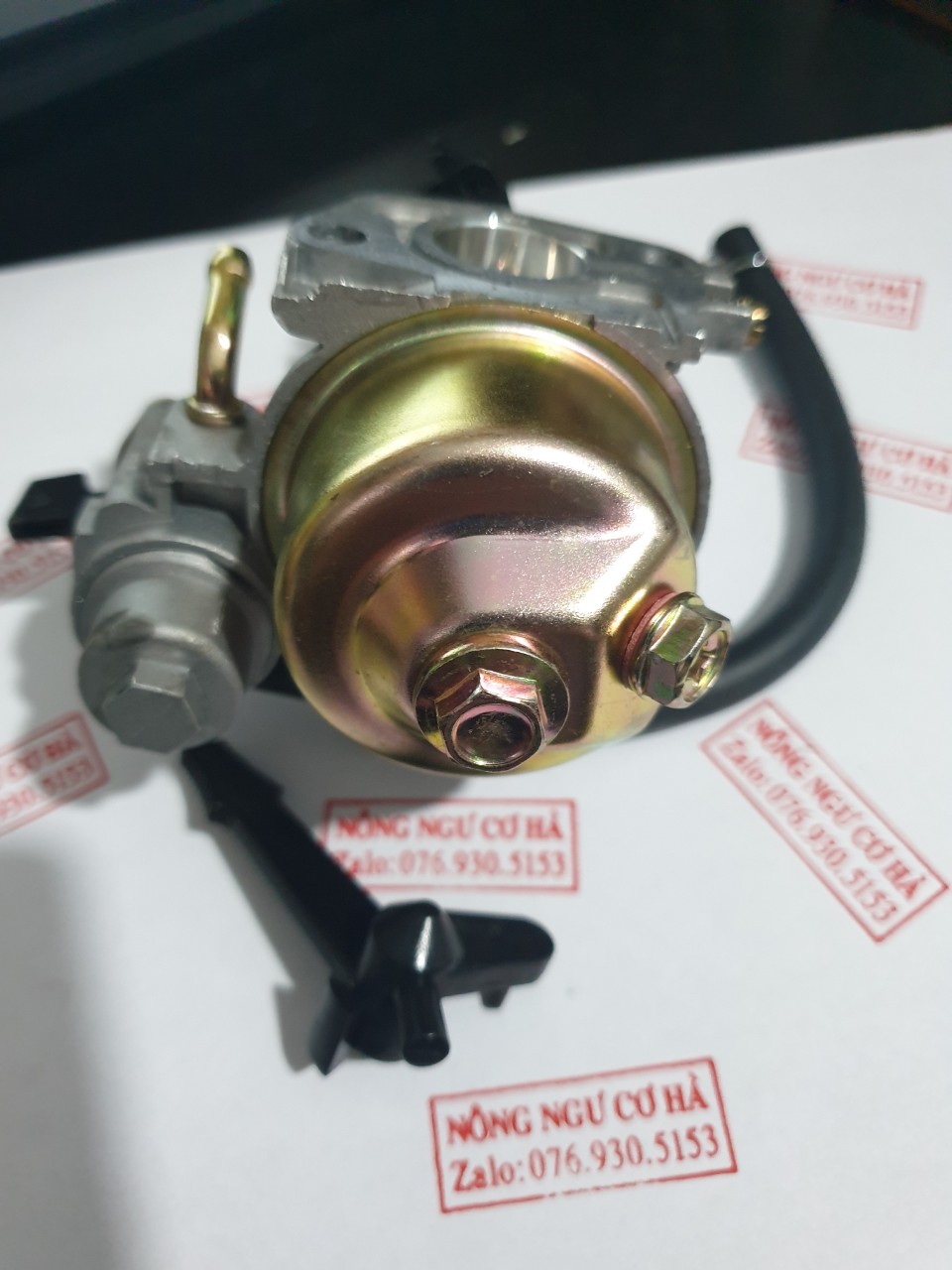 Bình xăng con (  bộ chế) máy nổ/ động cơ  chạy xang GX 168/170/200/5.5/6.5/7.5 hp.