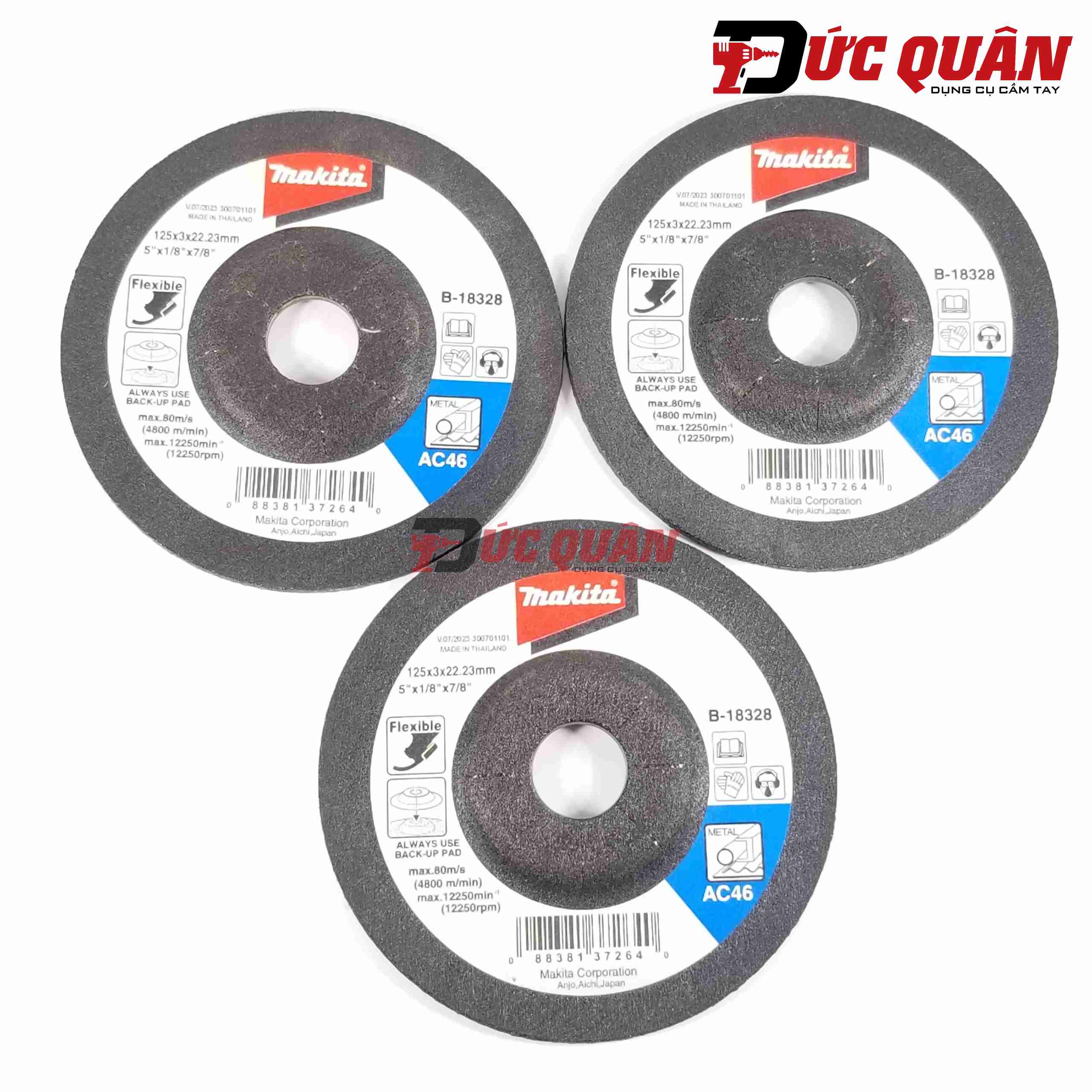 Đá mài (mềm) 125mm MAKITA B-18328