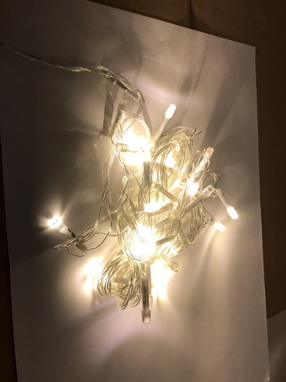Dây đèn LED chớp (nháy) 5m trang trí tết, noel đủ màu