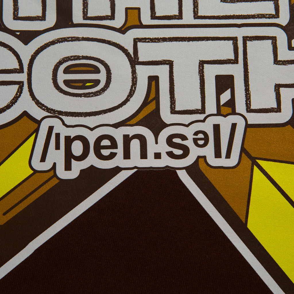 [BACK2KOOL] Áo thun Unisex Pencil Tee Thương hiệu The Coth - AT2U0804