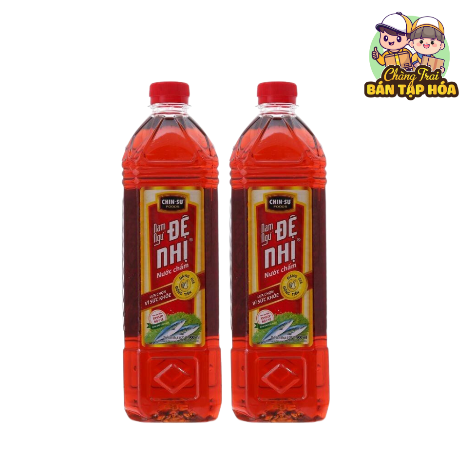 2 Chai Nước chấm Nam Ngư Đệ Nhị chai 900ml