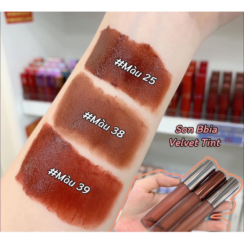 [FREE SHIP] SON KEM LỲ BBIA LAST VELVET LIP TINT
