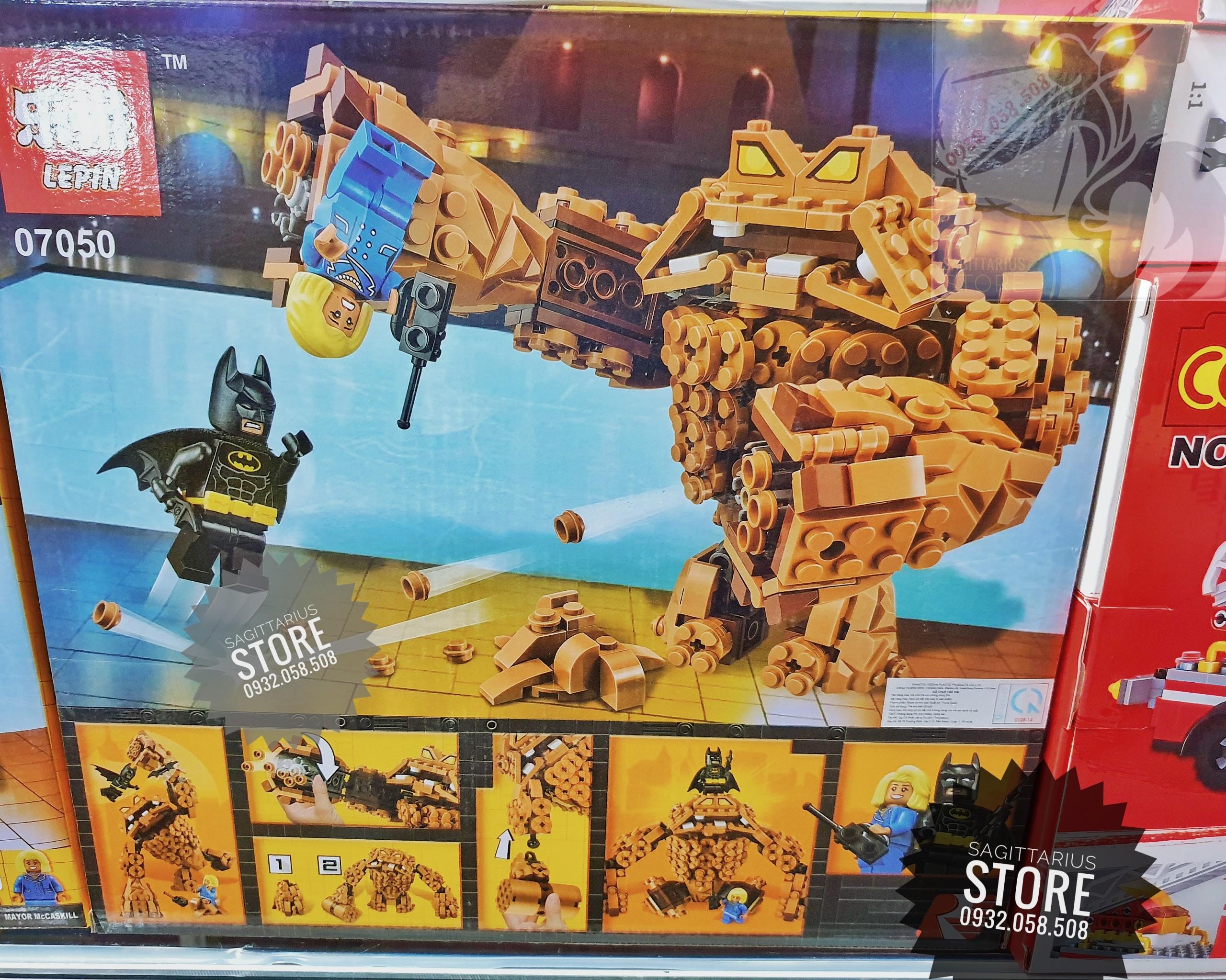 [HCM]Bộ Lego 07050 Lắp Ráp Quái Vật Đá - Marvel Super Heroes ( 469 Mảnh )