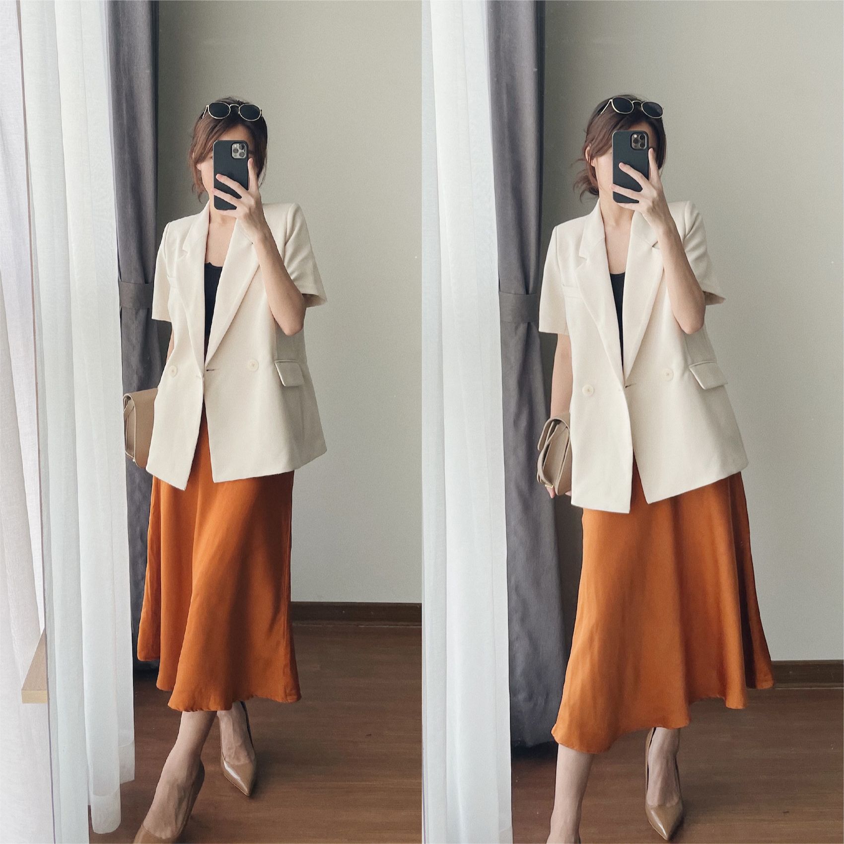 HALA Short Sleeve Blazer - Blazer ngắn tay